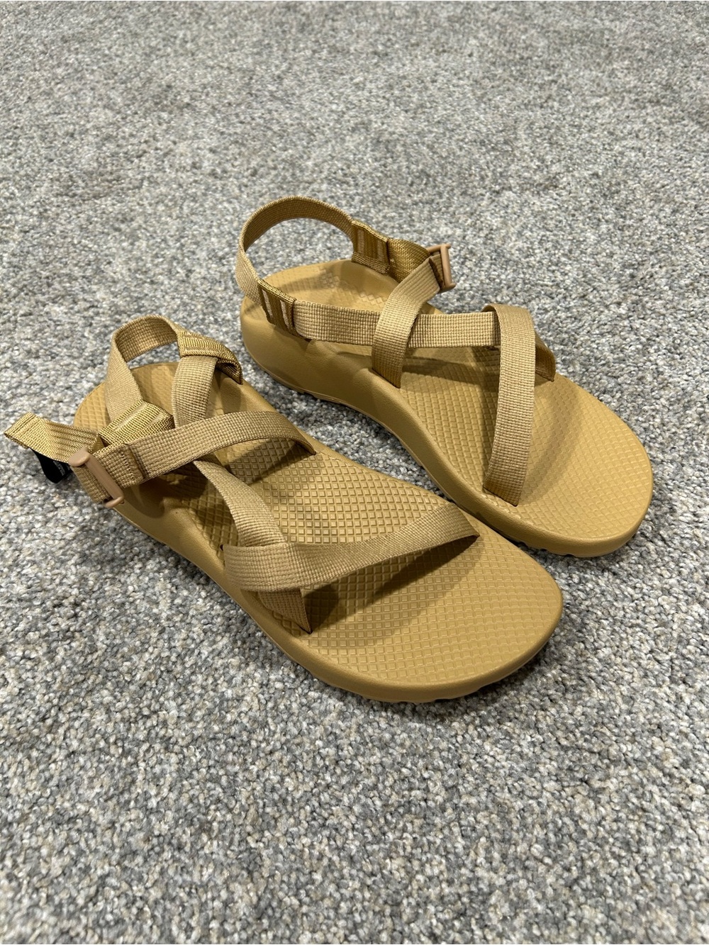 Chaco Women's Z/1 Classic Adjustable Strap Sandals Tan Curry Sz 10 Outdoor Water - Picture 2 of 8